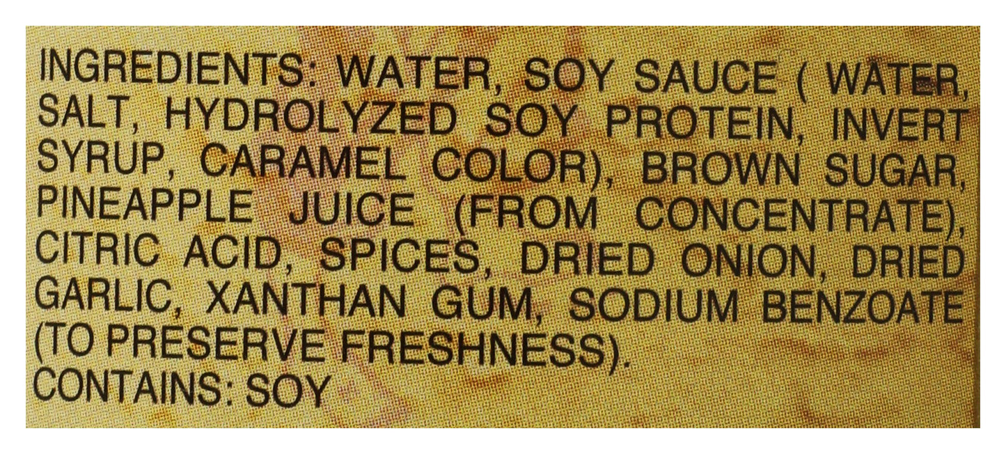 Teriyaki Marinade