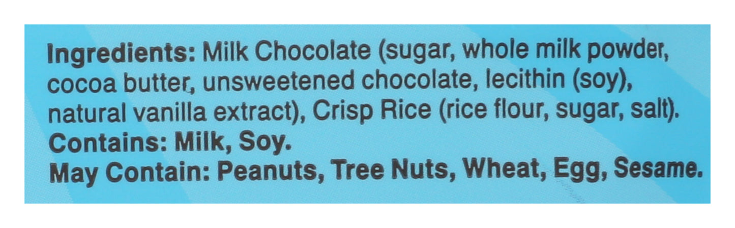 Milk Crunch Chocolate Bar