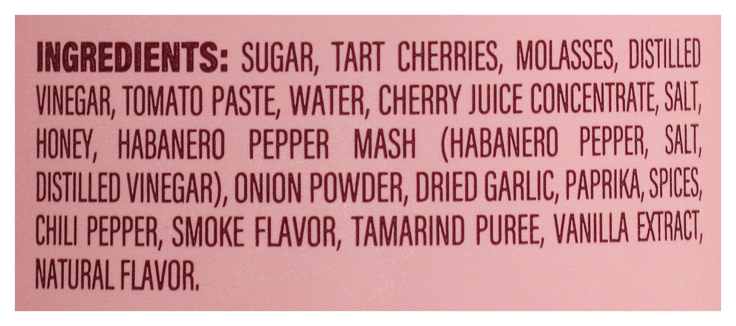 Cherry Habanero BBQ Sauce