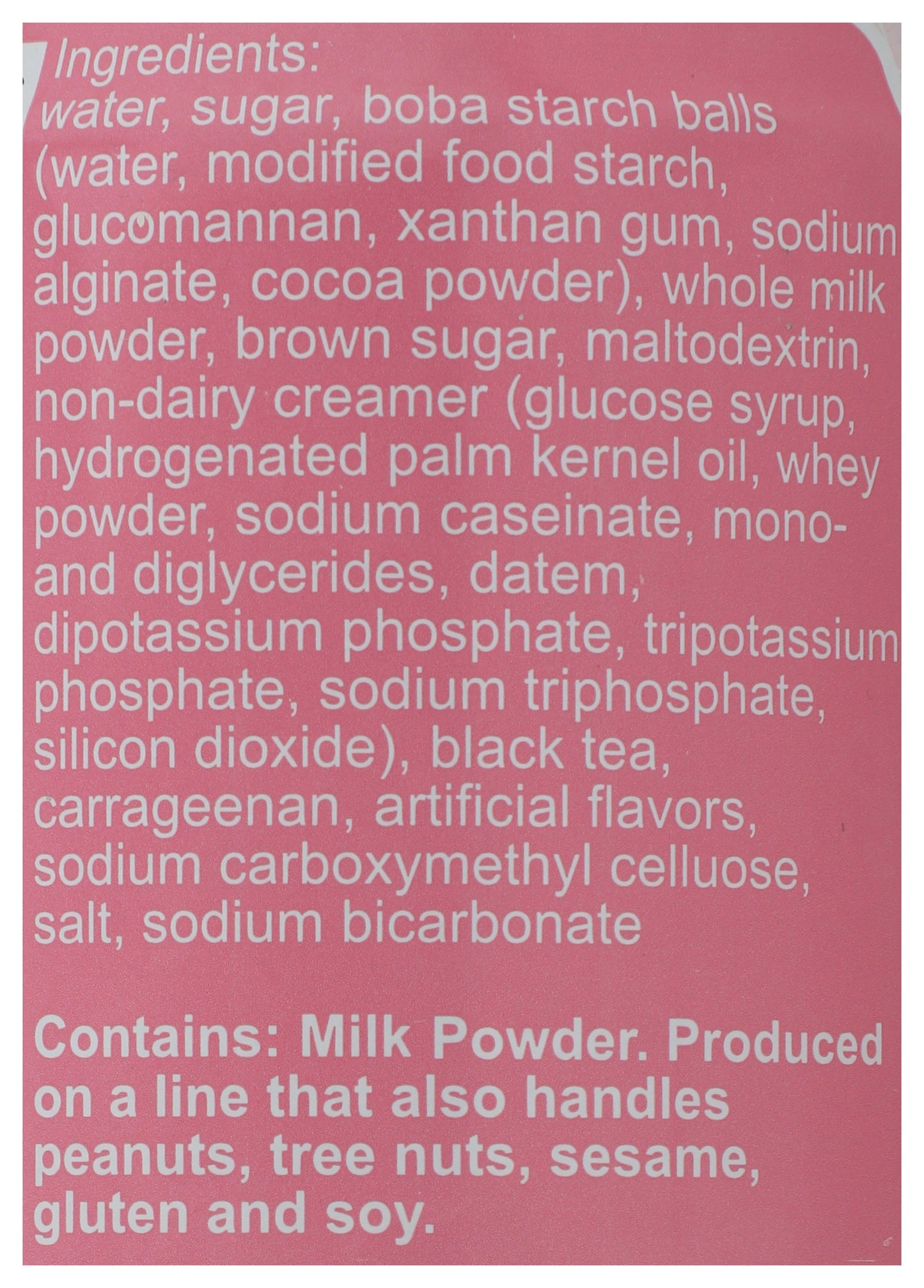 Brown Sugar Boba Milk Tea