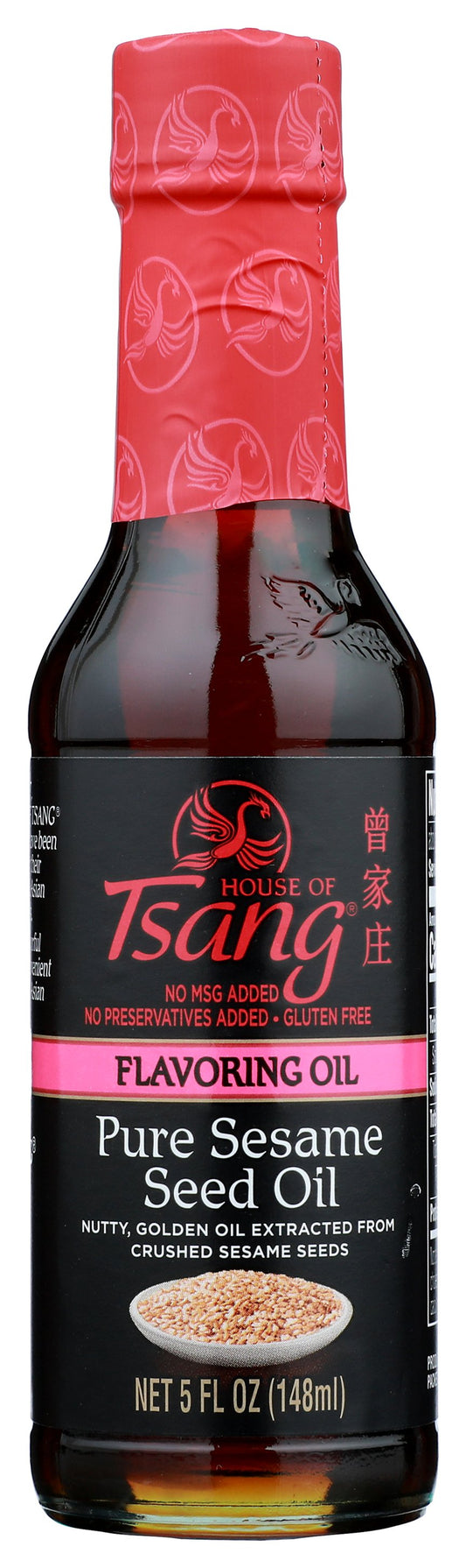 House Of Tsang Pure Sesame Seed Oil on white background