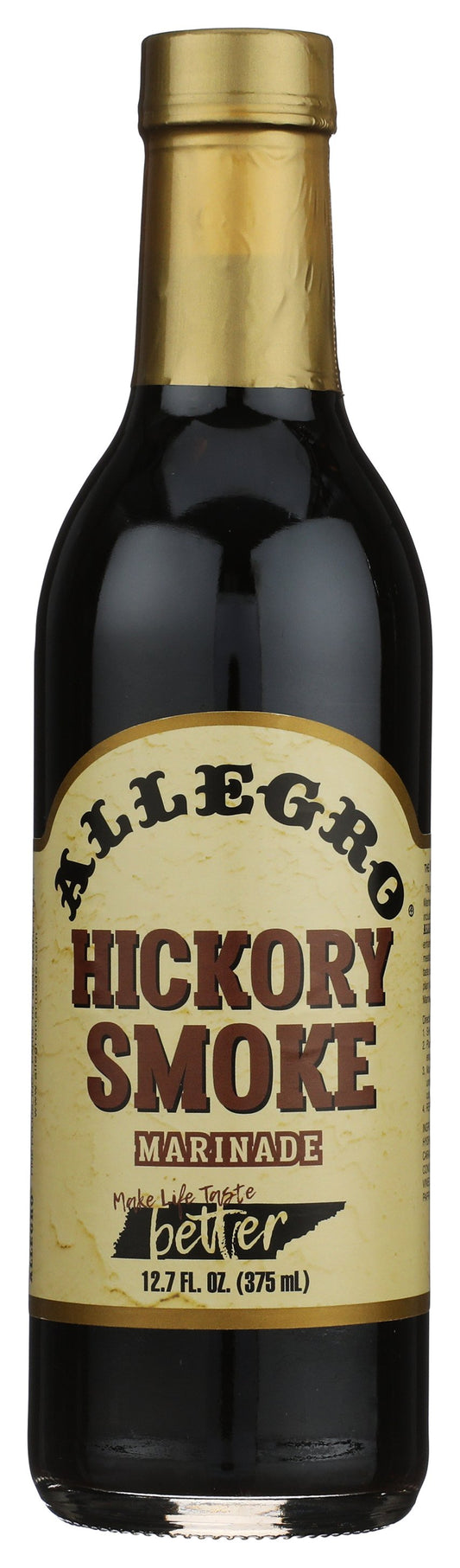 Allegro Hickory Smoke Marinade on white background