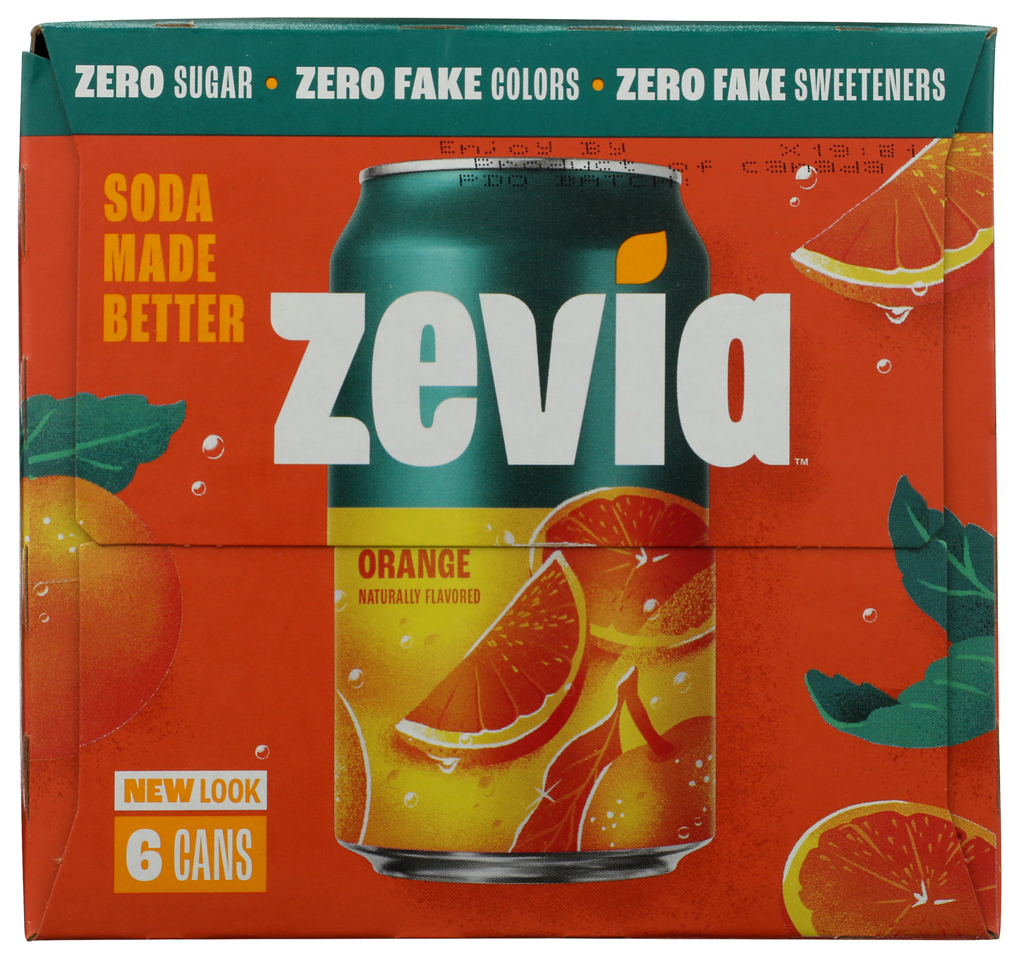 Zevia Orange Zero Sugar Soda