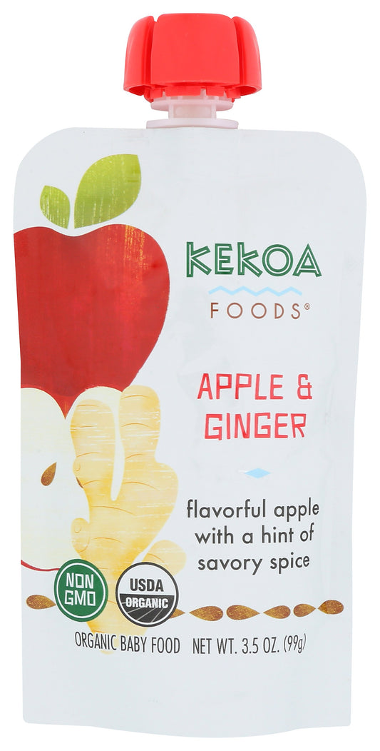 Kekoa Foods baby food pouch on white background