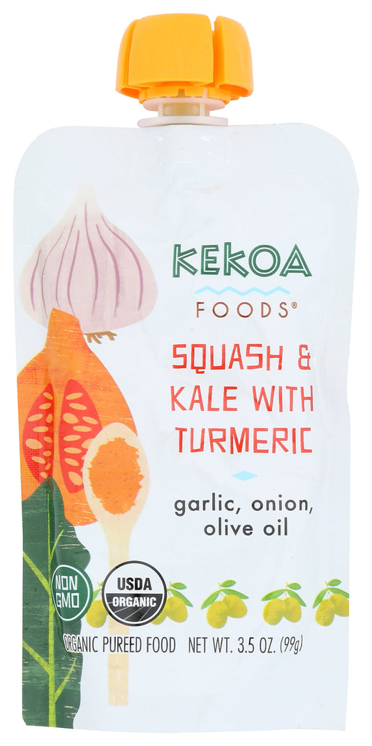 Kekoa Foods baby food on white background