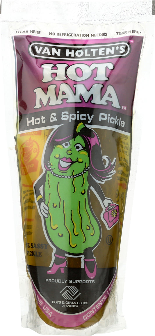 Van Holten'S Hot & Spicy Pickle on white background