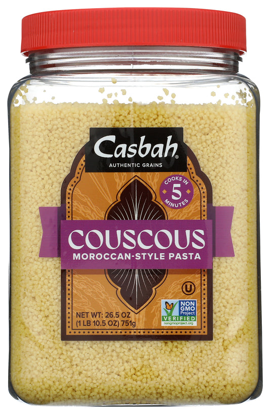 Casbah Authentic Grains couscous on white background