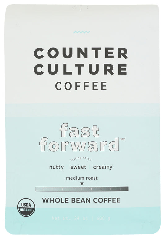 Counter Culture Coffee bag on white background