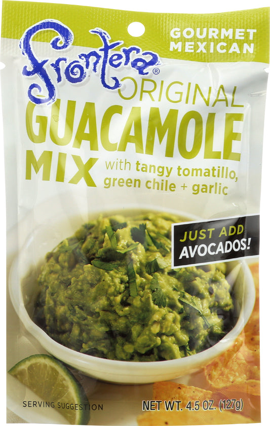 Frontera Original Guacamole Mix pouch on white background