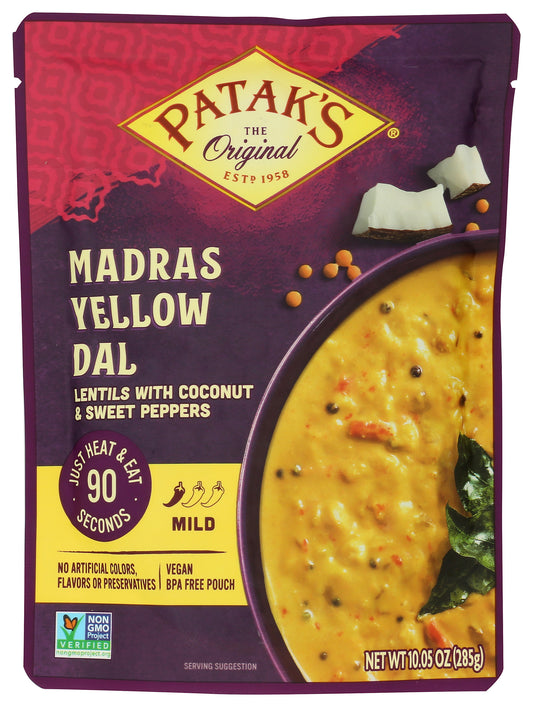Patak'S Madras Yellow Dal on white background