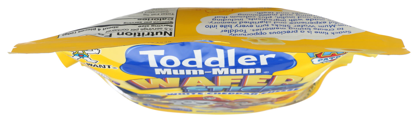 Toddler Mum-Mum Cheddar Cheese Wafer Sticks