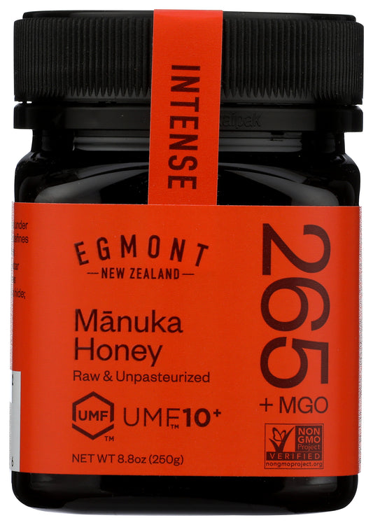 Egmont Honey Manuka Honey jar on white background
