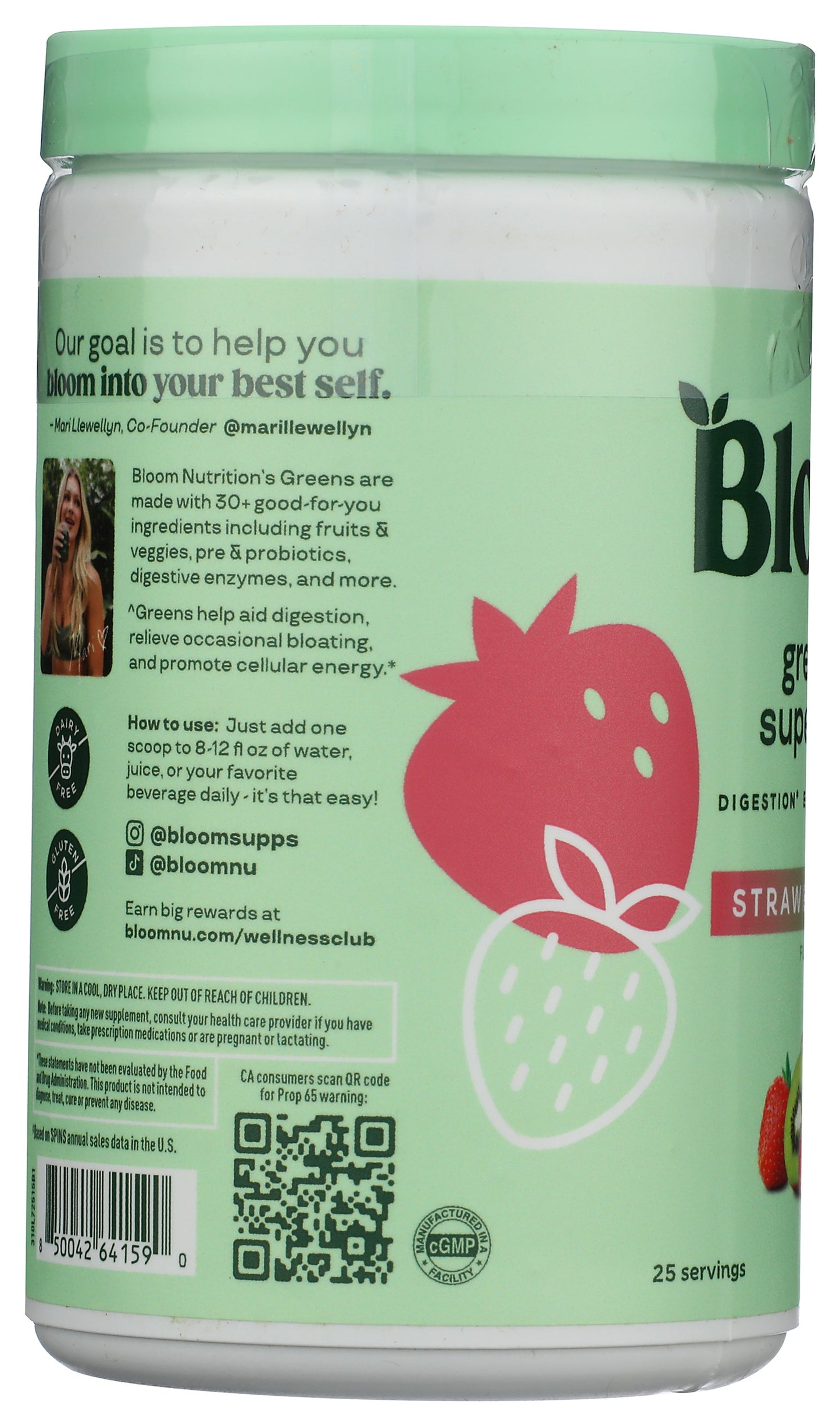 Strawberry Kiwi Greens & Superfoods
