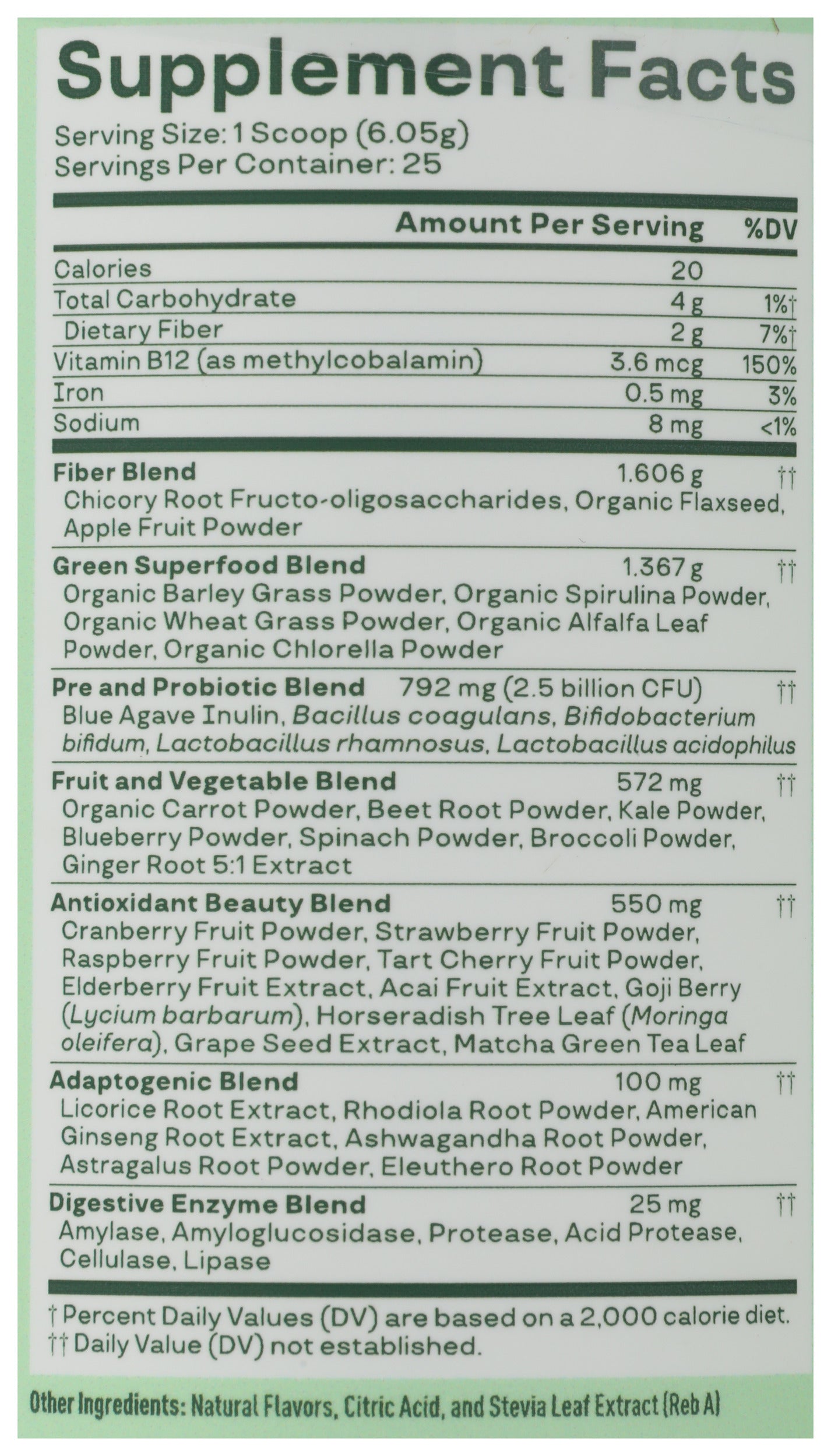 Strawberry Kiwi Greens & Superfoods