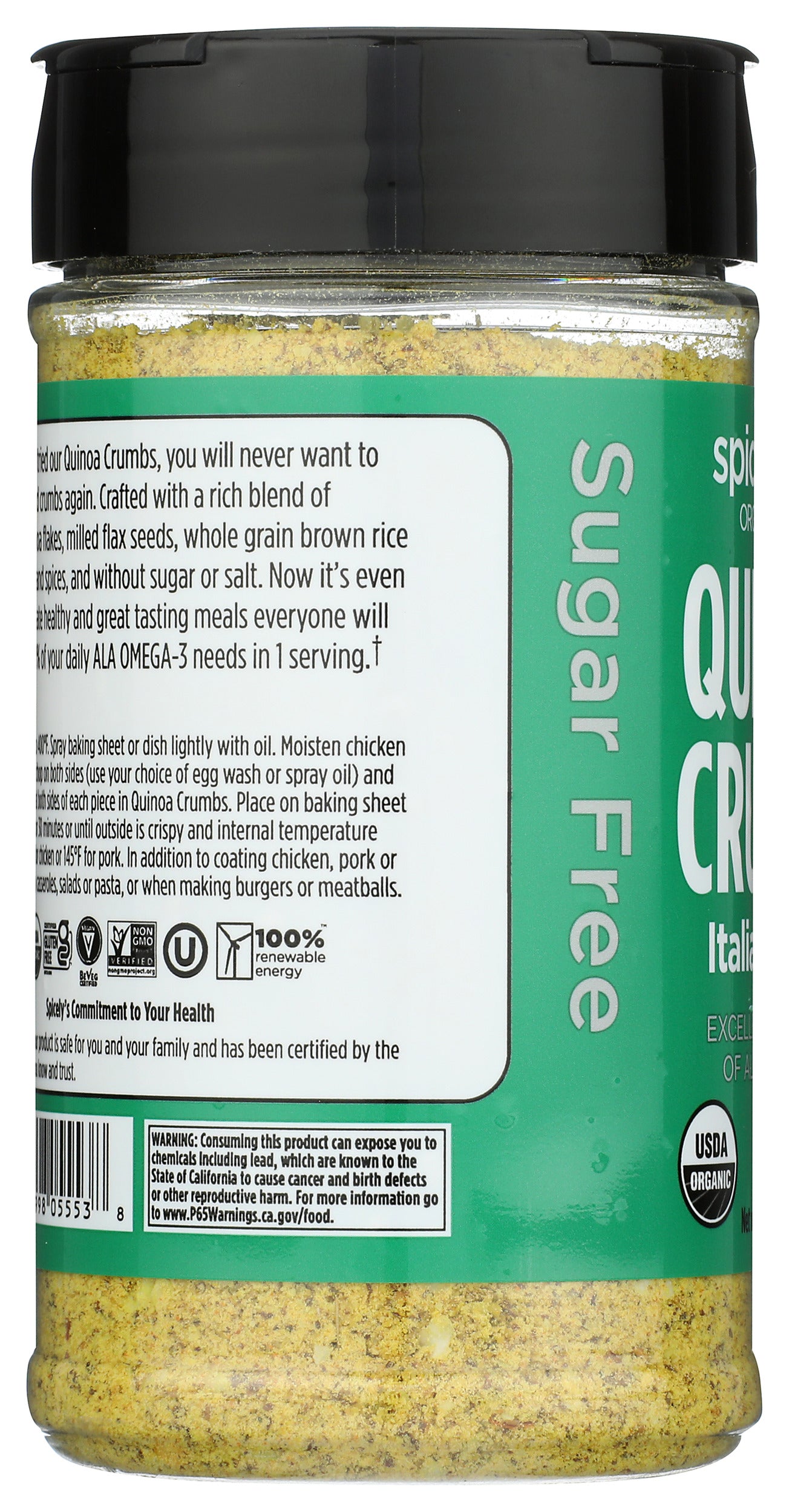 Organic Italian Style Quinoa Crumbs