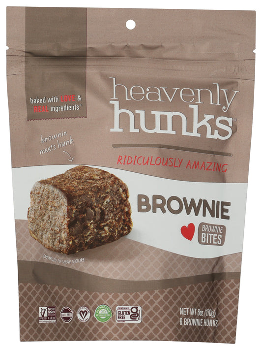 Heavenly Hunks Brownie on white background