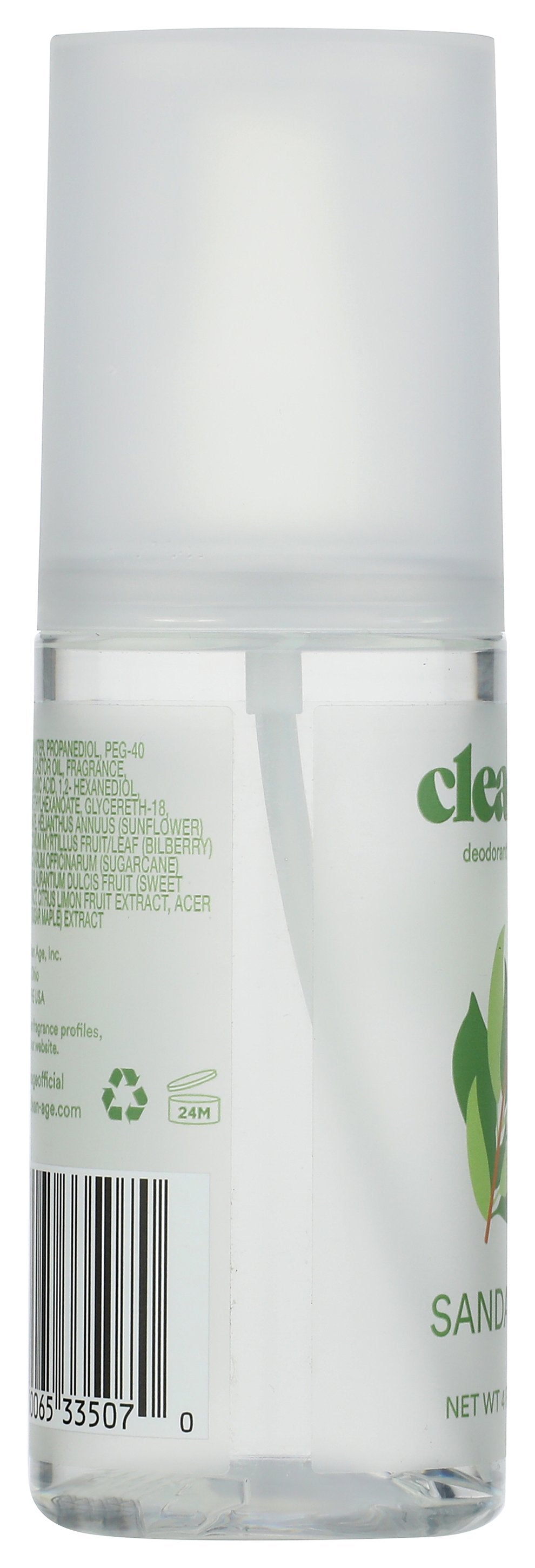 Clean Age Sandalwood Body Spray