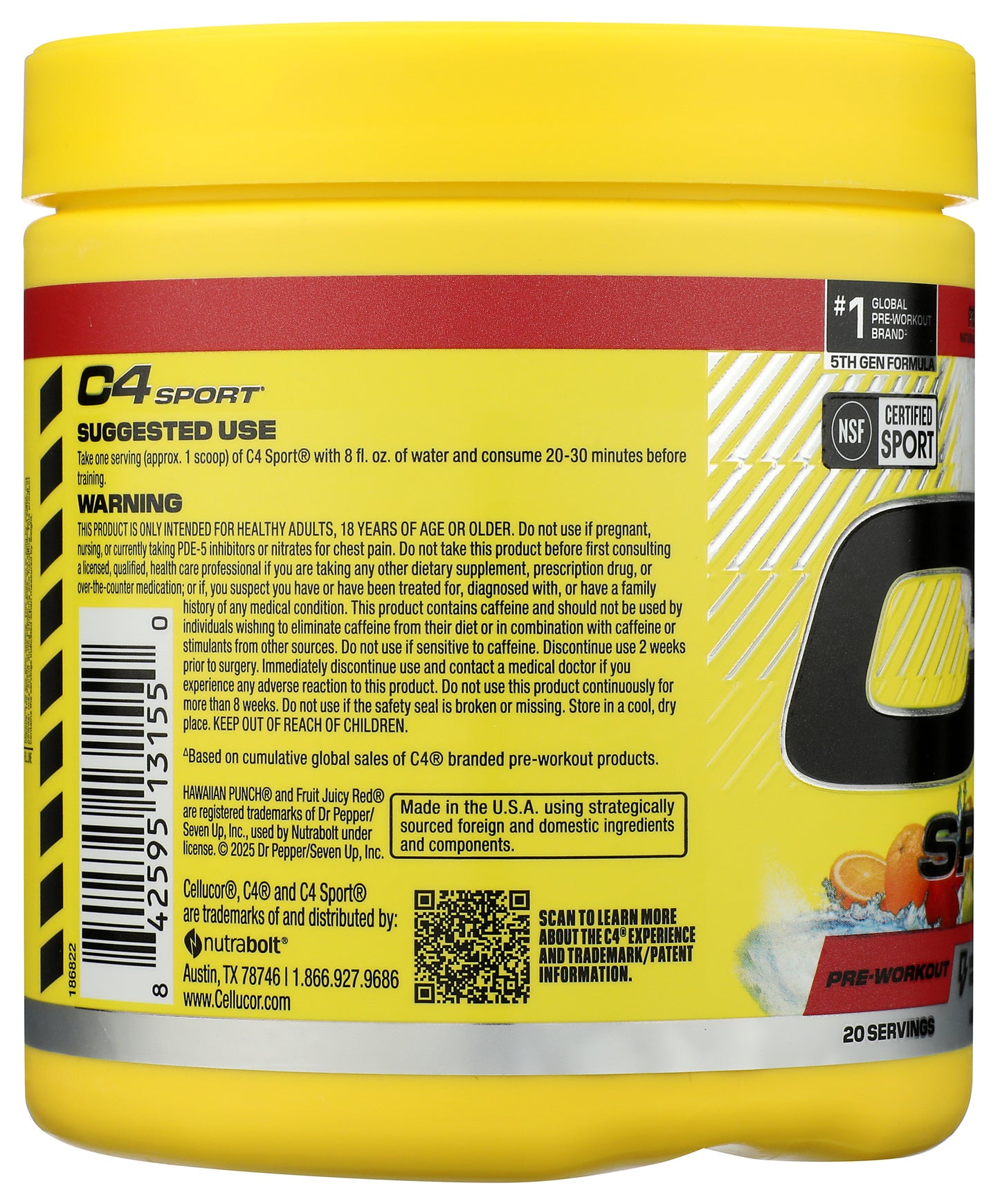 C4 Sport Hawaiian Punch Pre-Workout