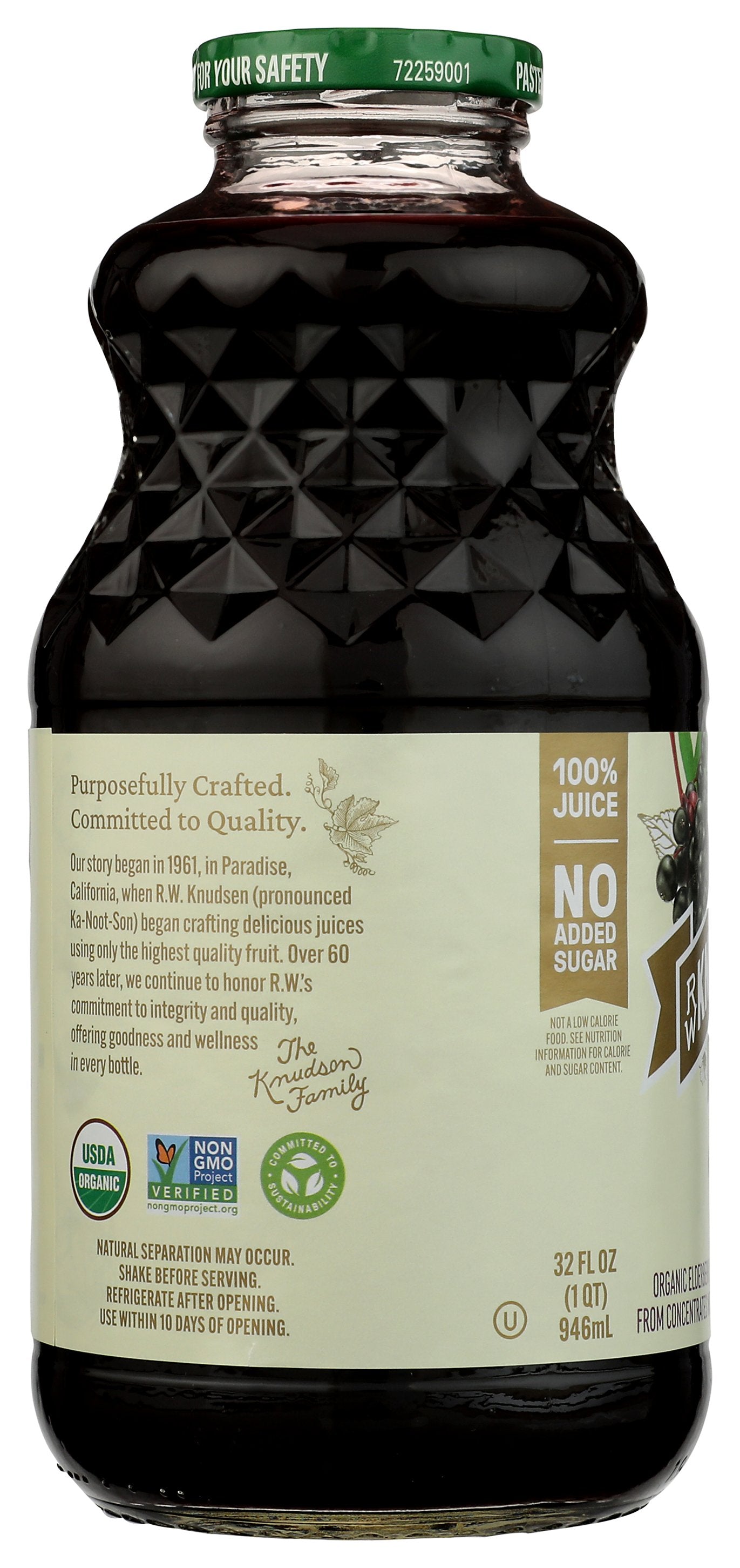 Organic Elderberry Echinacea Juice