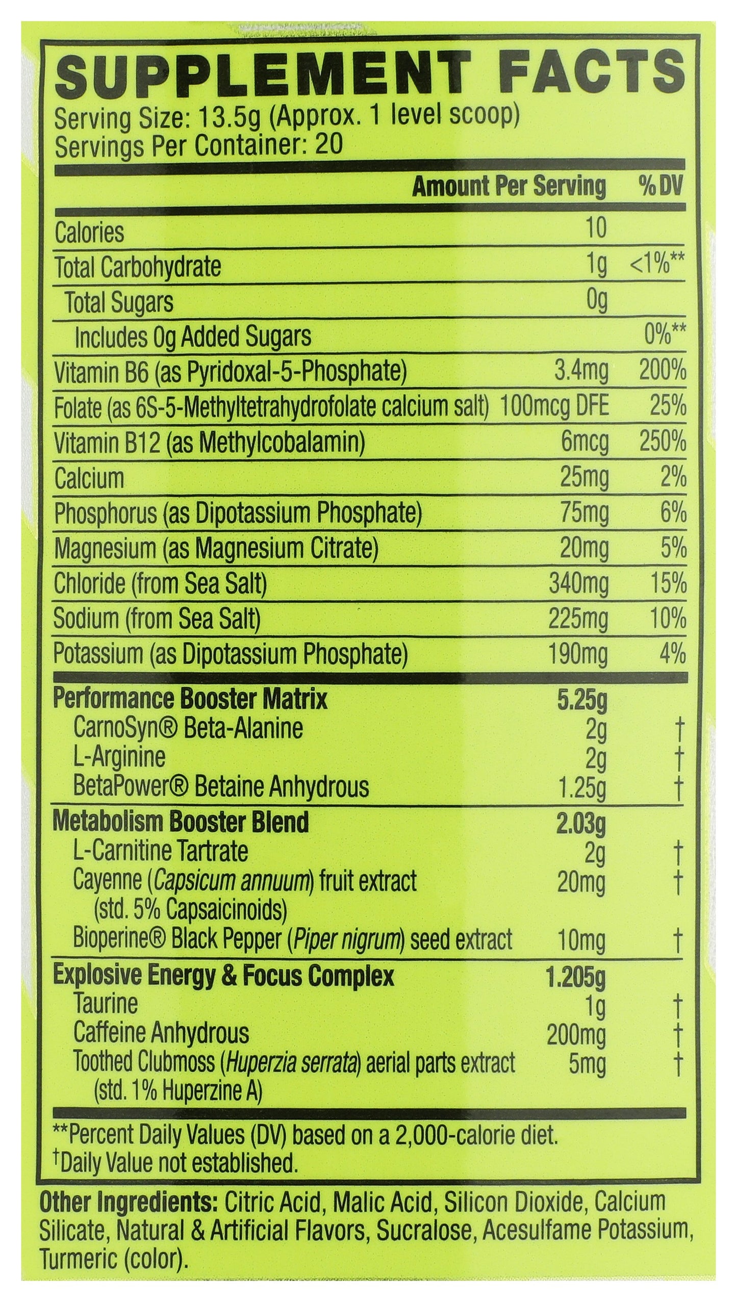 Pineapple Pre-Workout Supplement