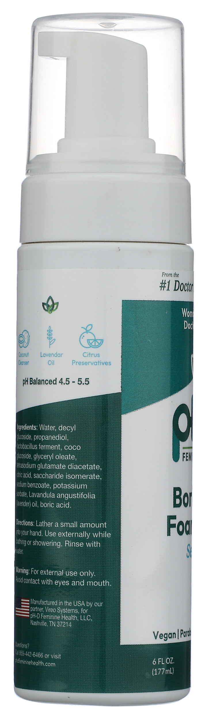 Boric Acid Foam Wash