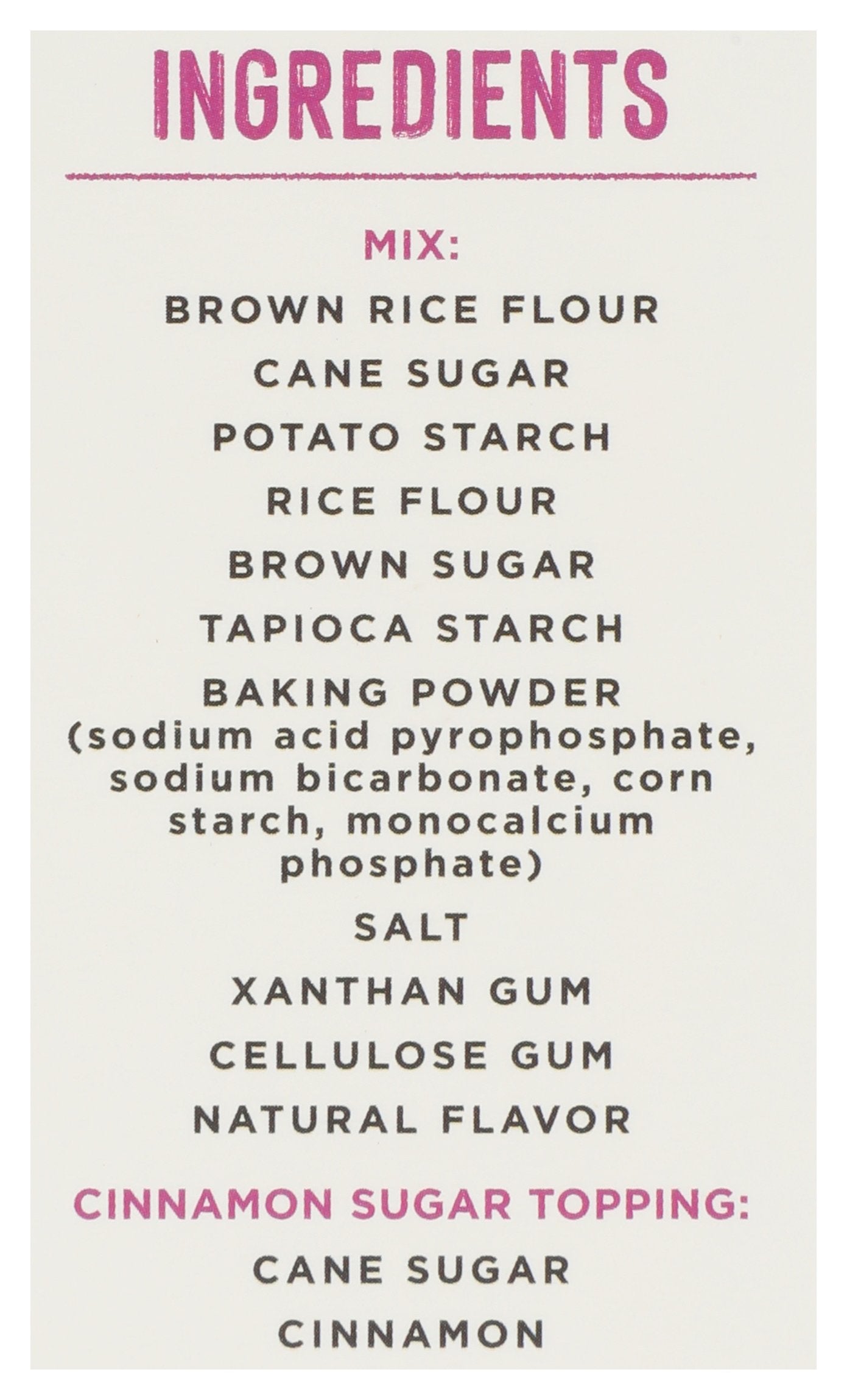 Gluten-Free Cinnamon Donut Muffin Kit