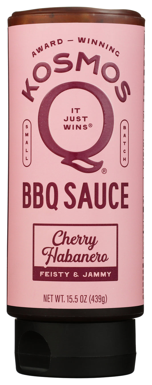 Kosmos Q BBQ Sauce on white background