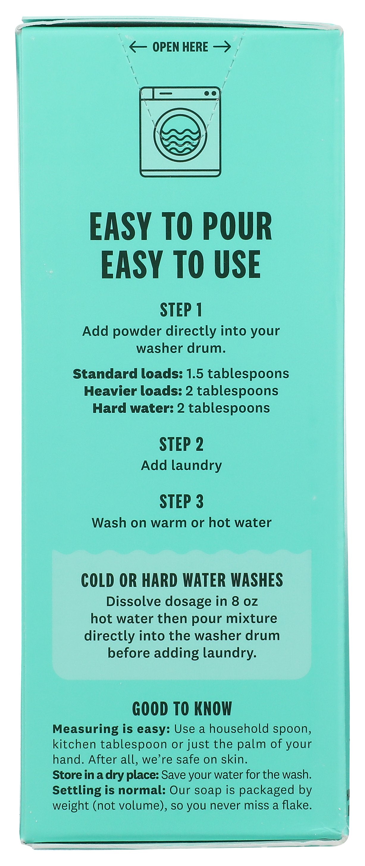 Fragrance Free Laundry Soap Powder