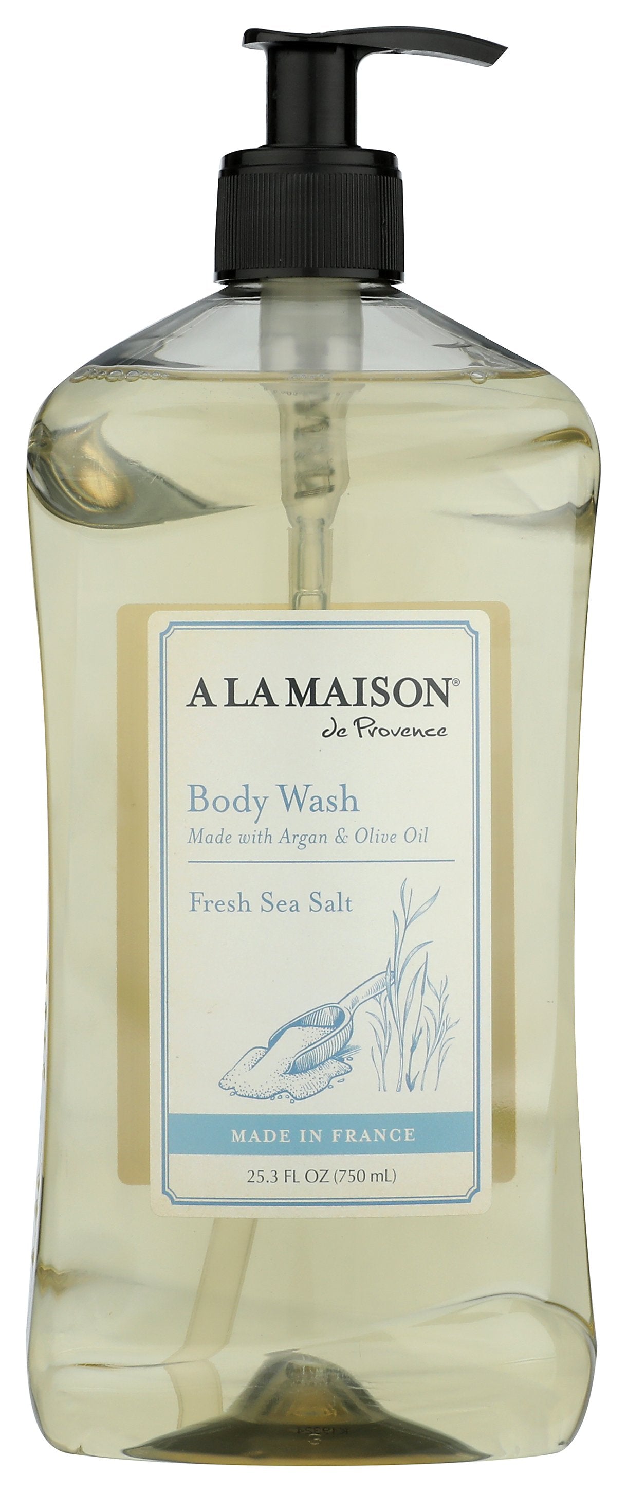 A La Maison Lavender Aloe Body Wash on white background