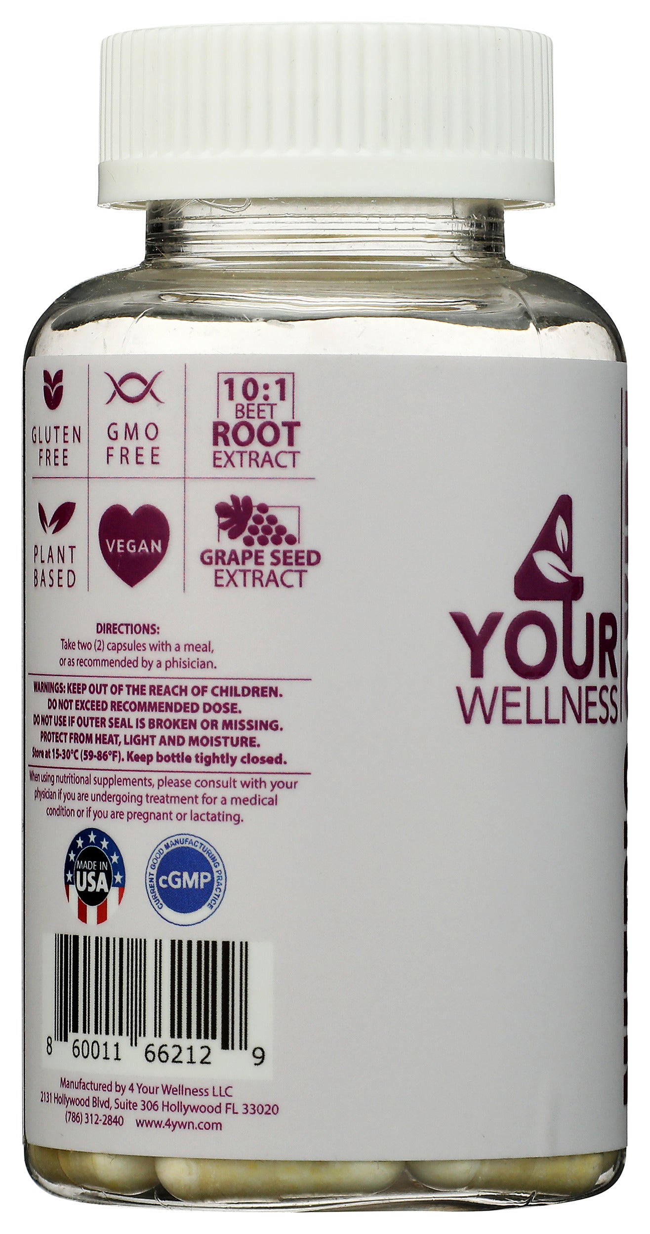Nitric Oxide Capsules