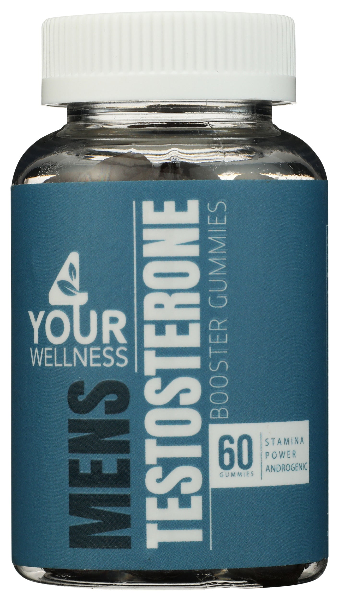 4 Your Wellness Men's Testosterone Booster Gummies on white background