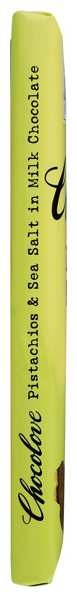 Pistachios & Sea Salt Milk Chocolate Bar