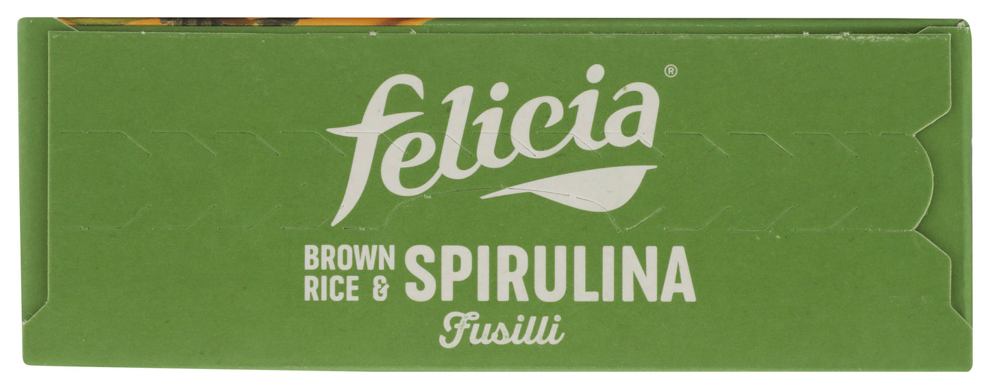 Organic Brown Rice & Spirulina Fusilli