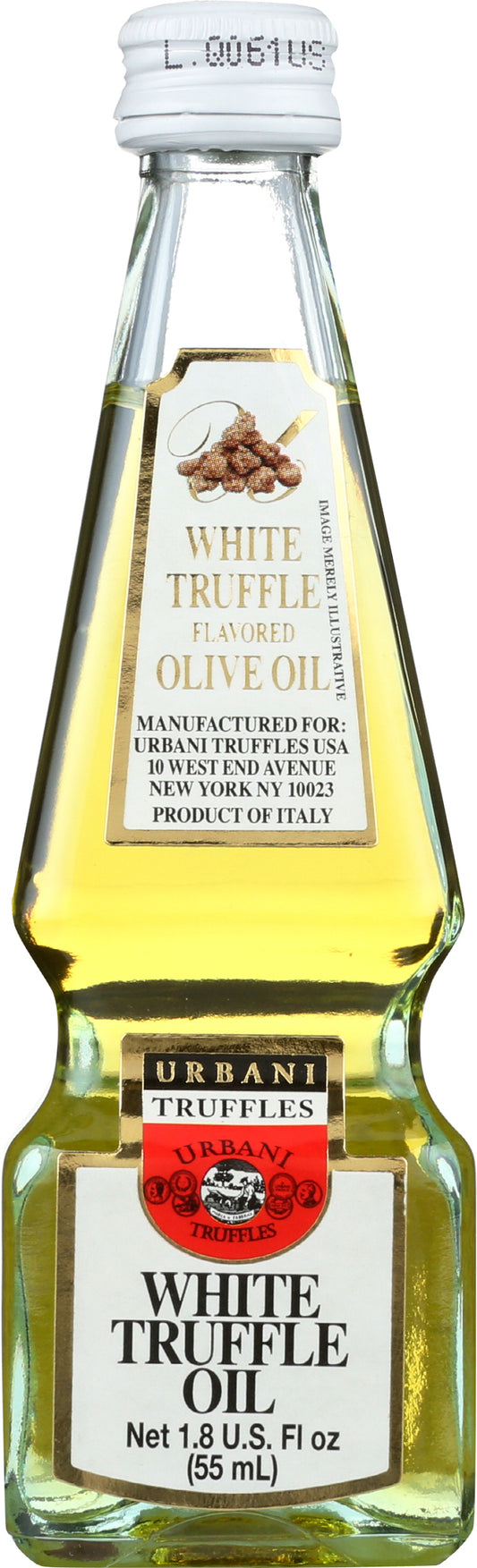 Urbani Truffles White Truffle Oil on white background