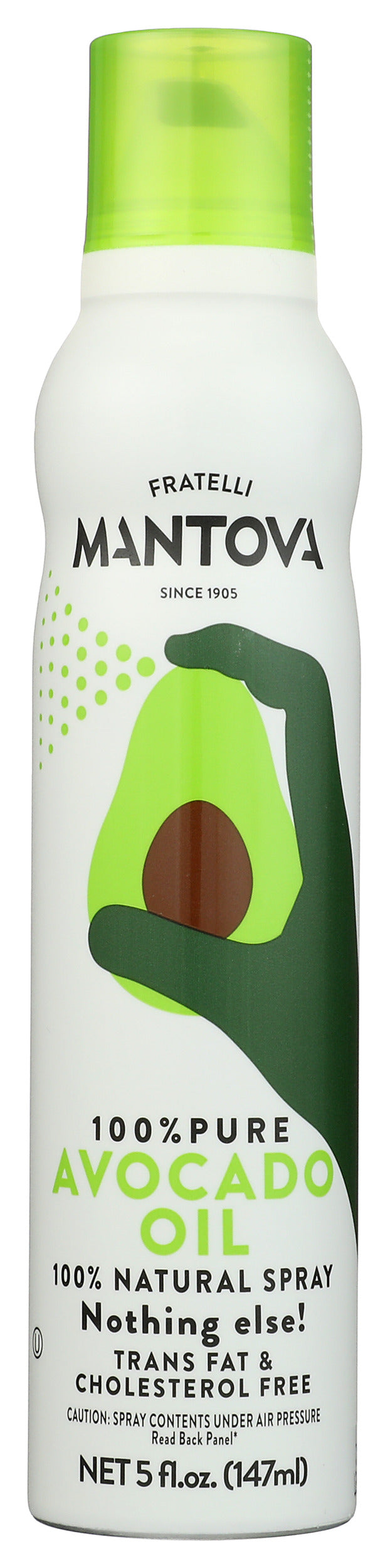 Kehe New Item Program avocado oil spray on white background