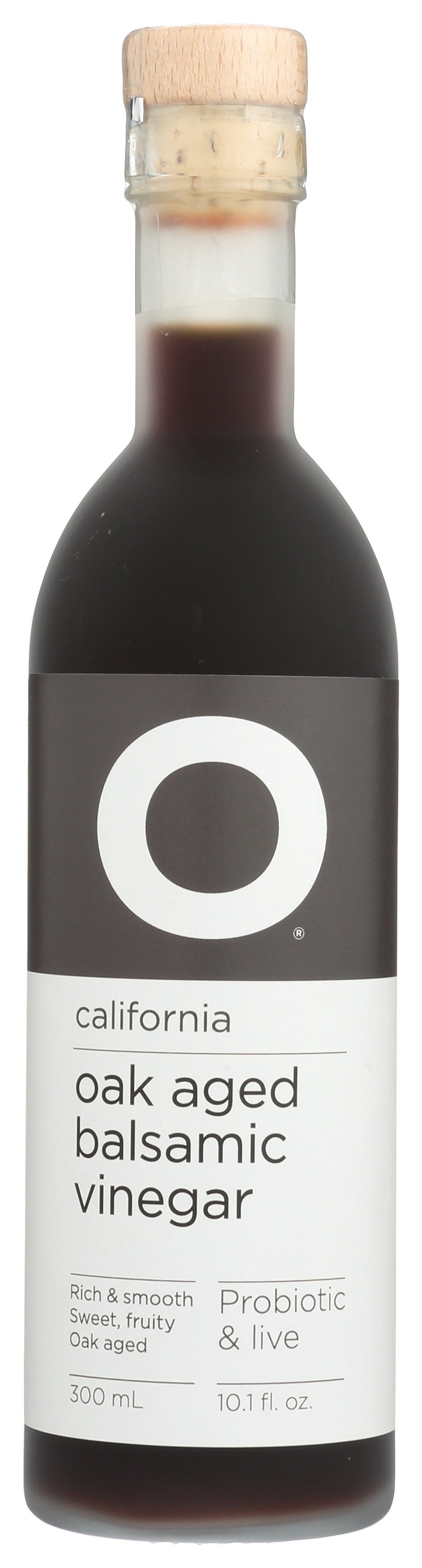 O Balsamic California Champagne Vinegar on white background