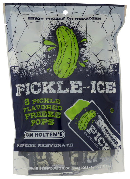 Van Holten's Pickle Ice Pops on white background