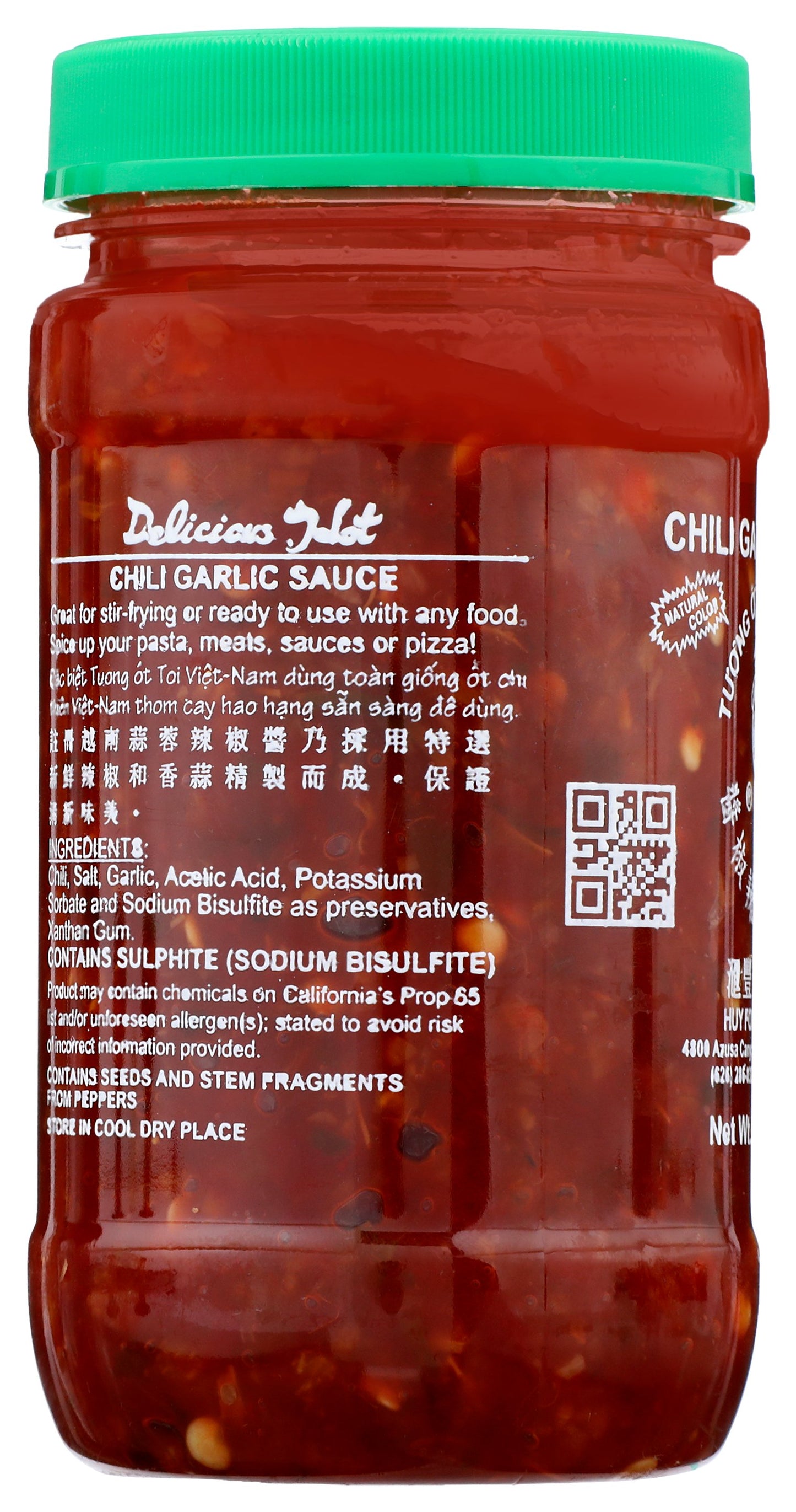 Huy Fong Chili Garlic Sauce