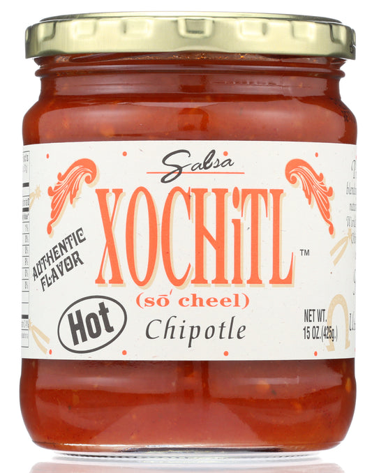 Xochitl Chipotle Salsa on white background
