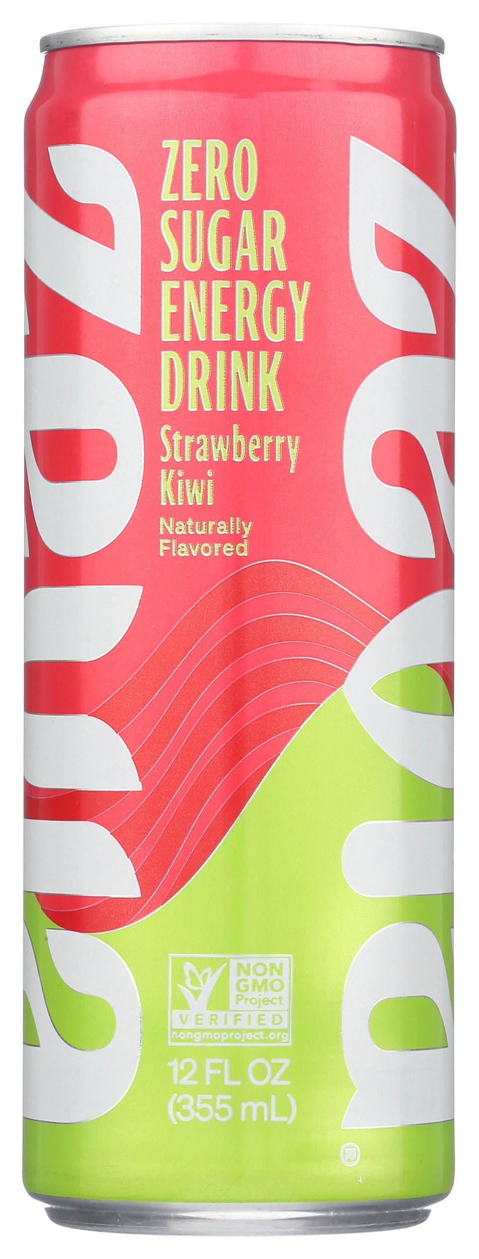 Zevia Zero Calorie Energy Strawberry Kiwi