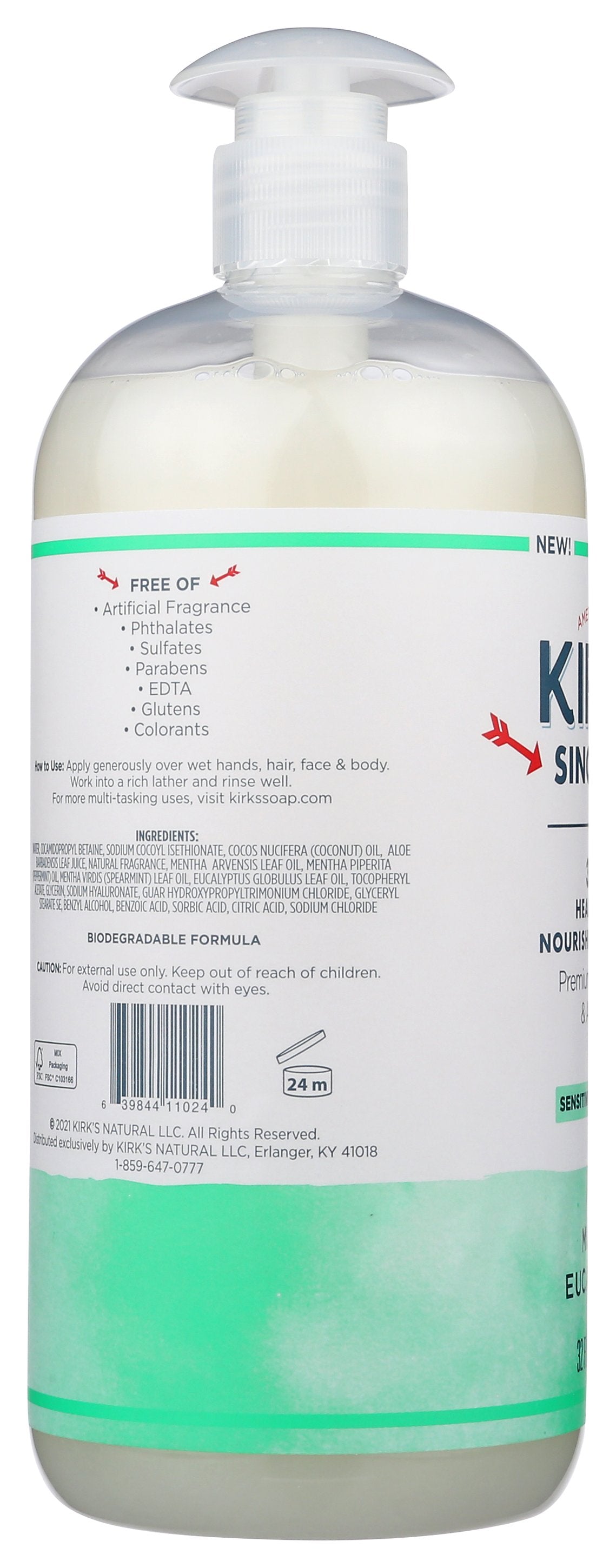 3-in-1 Nourishing Cleanser Mint & Eucalyptus