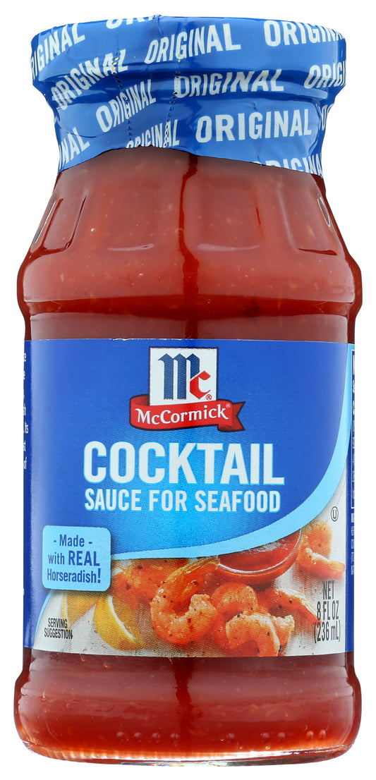 Mccormick Seafood Cocktail Sauce on white background