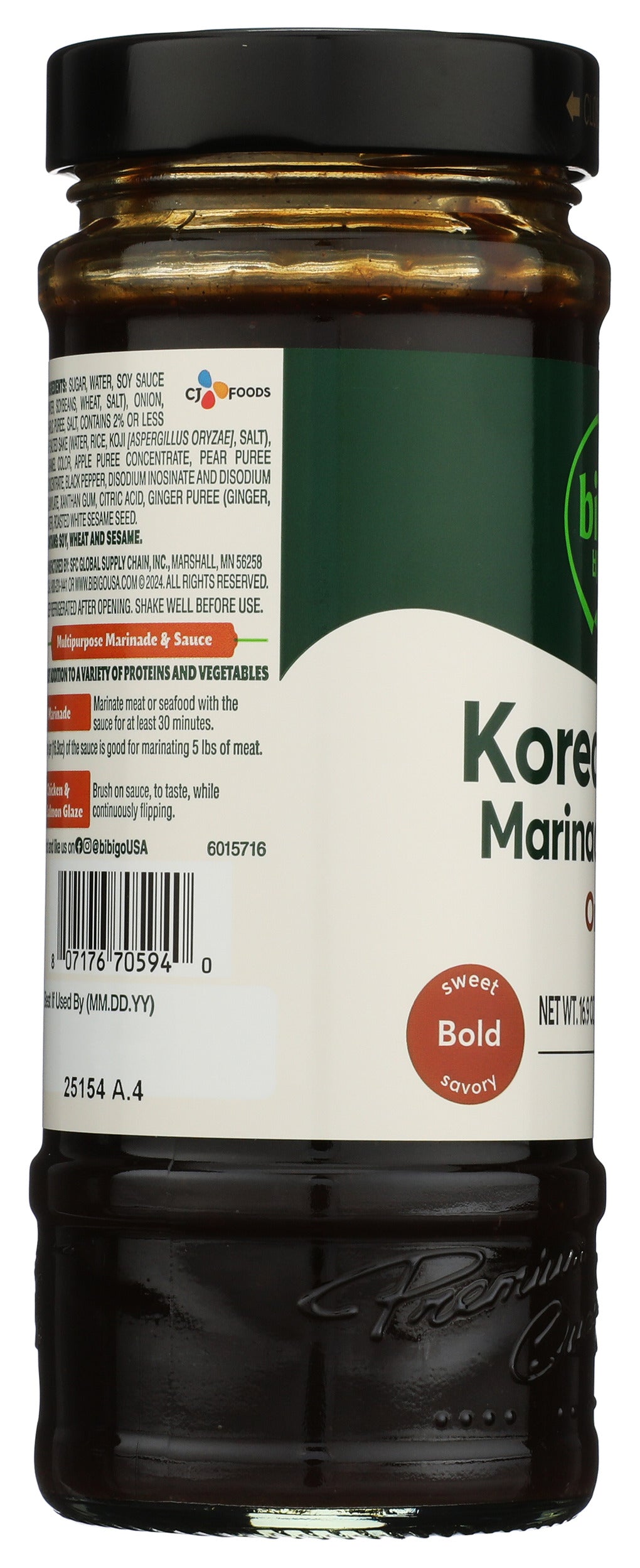Original Korean BBQ Marinade & Sauce