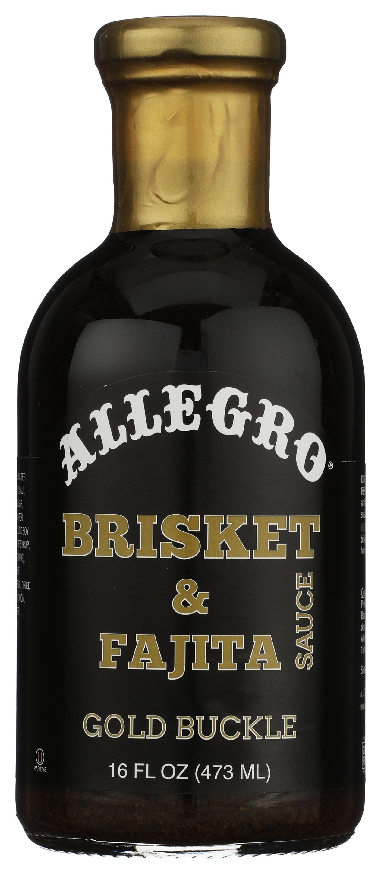 Allegro Brisket & Fajita Sauce on white background