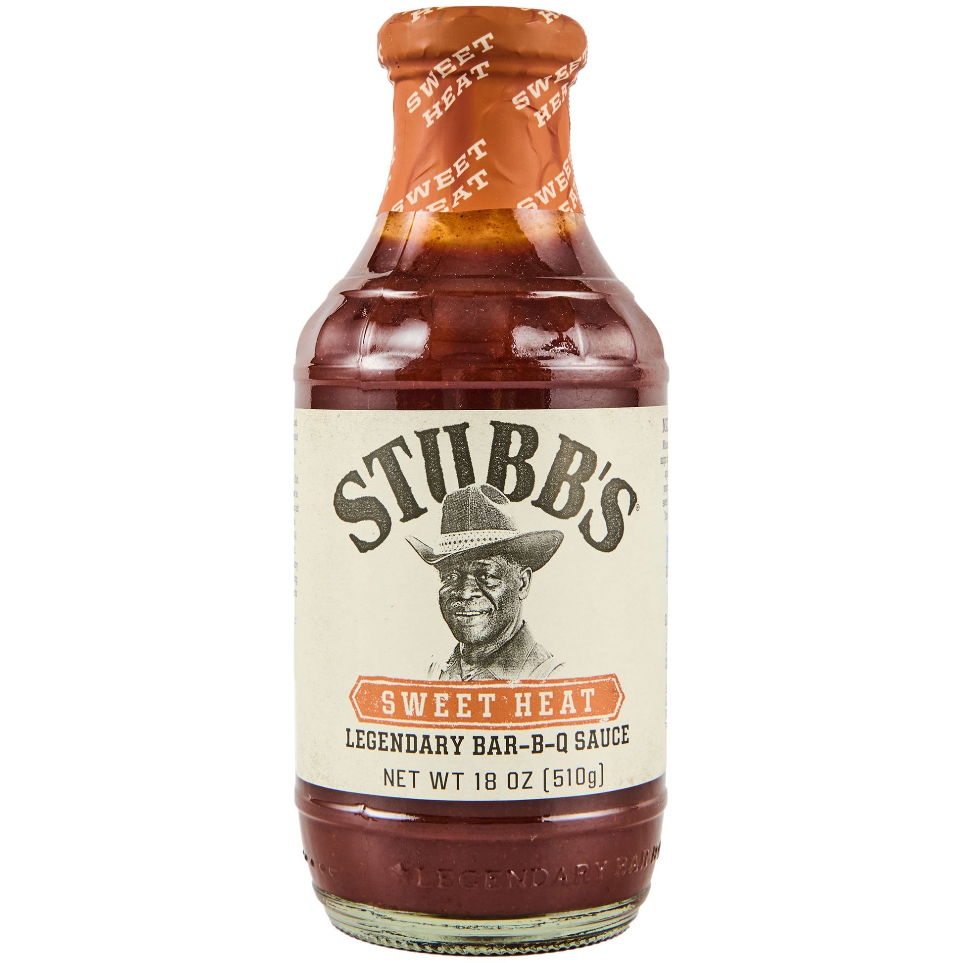 Stubb'S Sweet Heat Barbecue Sauce on white background