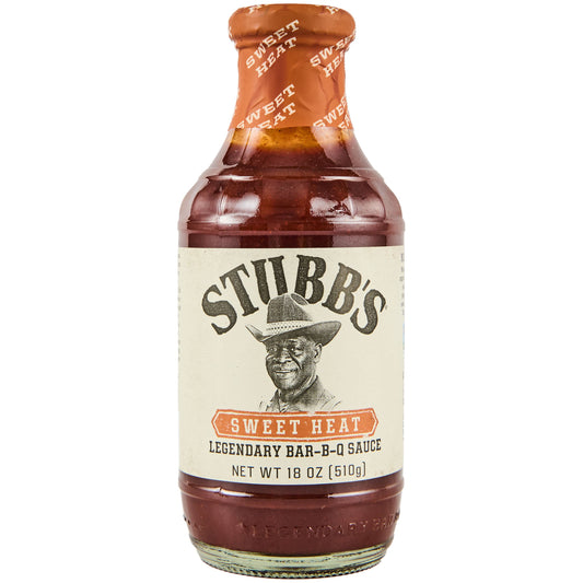 Stubb'S Sweet Heat Barbecue Sauce on white background
