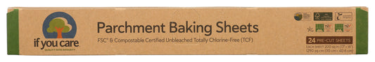If You Care parchment paper baking sheets on white background
