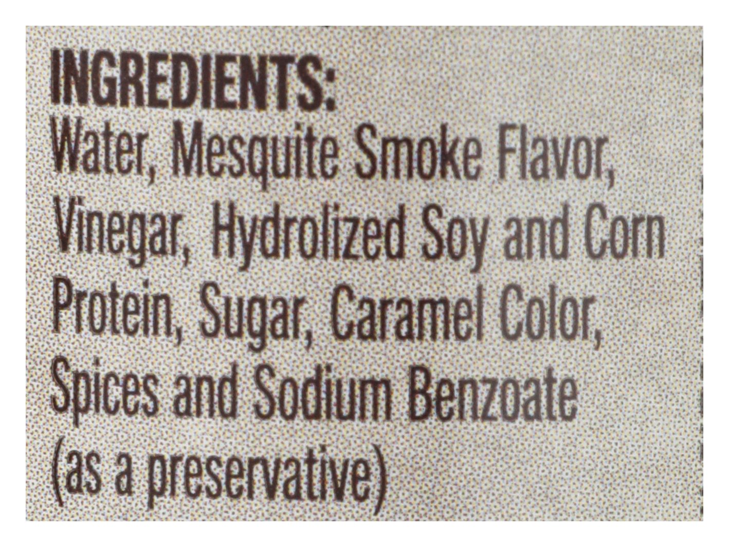 Mesquite Liquid Smoke & BBQ Marinade