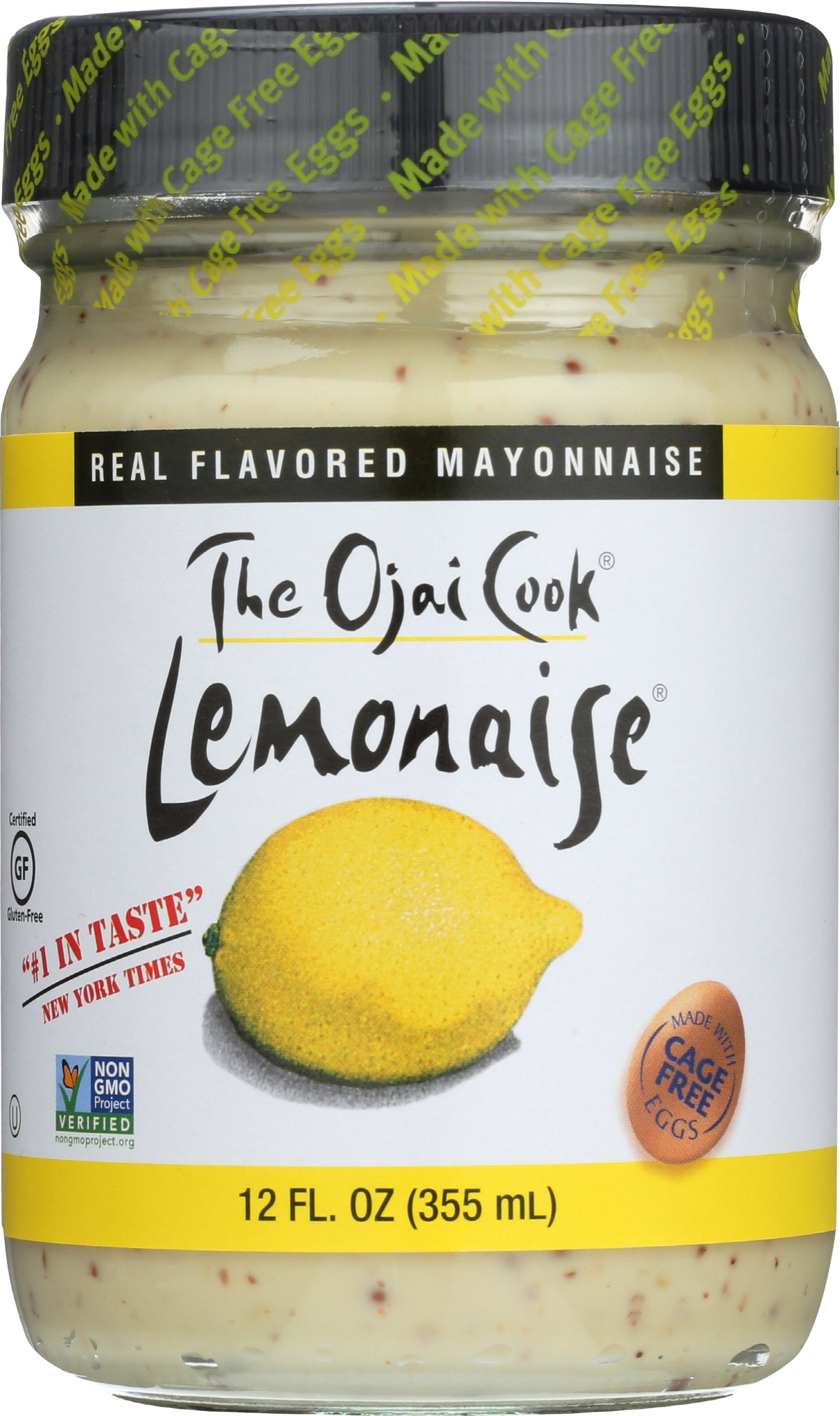 The Ojai Cook Lemonaise Original jar on white background