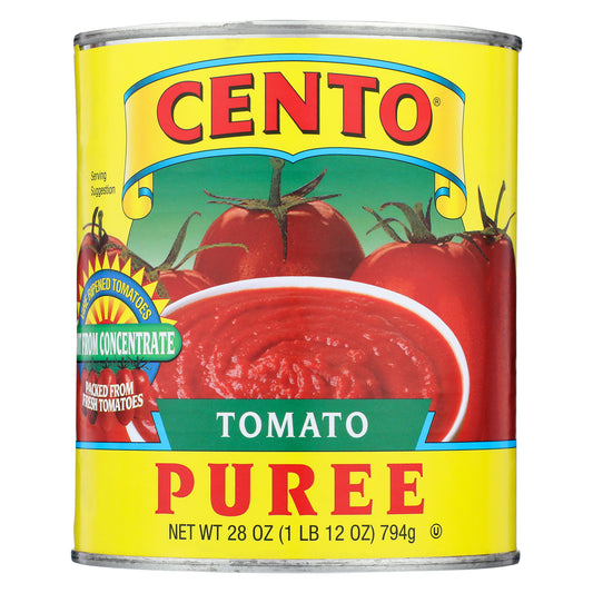 Cento Tomato Puree on white background